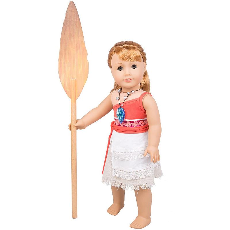Dress Along Dolly Moana Inspired Outfit for American Girl Doll