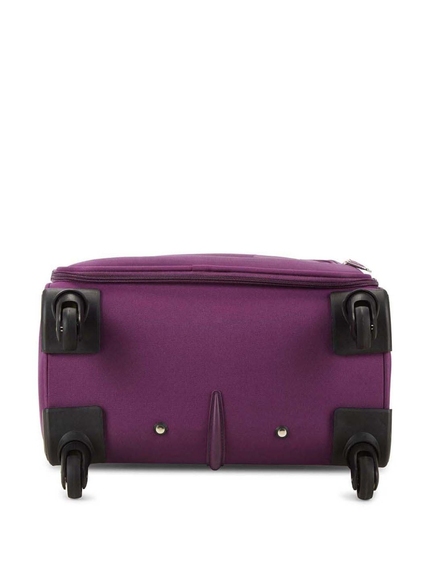 Skybags Rhumba Purple Solid Soft Cabin Trolley Bag - 39 cm