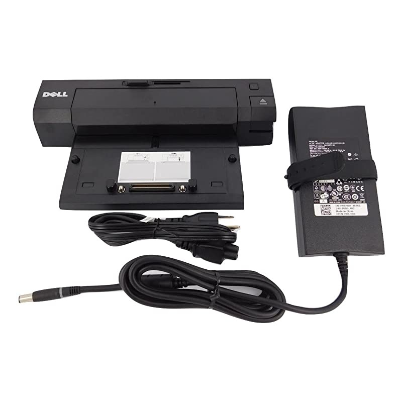 E-Port Replicator PR02X Docking Station and Port Replicator with PA-4E 130W AC For  E Series Laptop / Notebooks