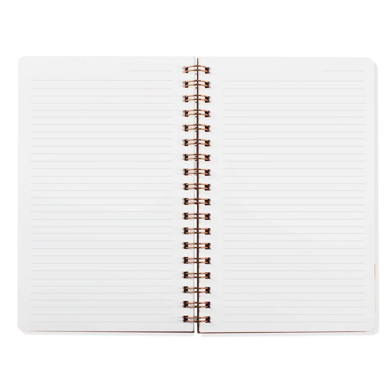 Inspirational Lined Journal with Elastic Closure Blush Pink - Fringe