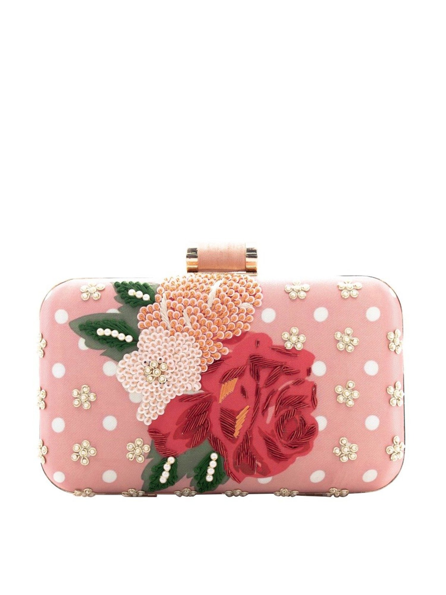 Sugarcrush Multicolor Silk Clutch