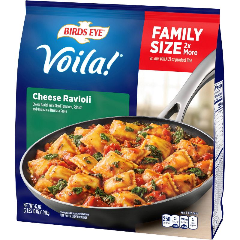 Birds Eye Voila Family Size Frozen Cheese Ravioli - 42oz