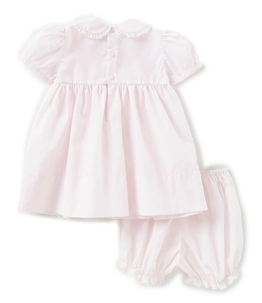 Feltman Brothers Baby Girls 3-9 Months Flower Embroidered Bolero Dress