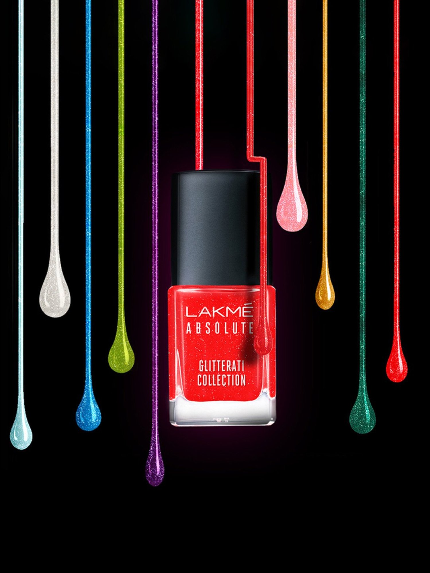 Lakme Absolute Glitterati Nail Polish Tinkerbell - 12 ml