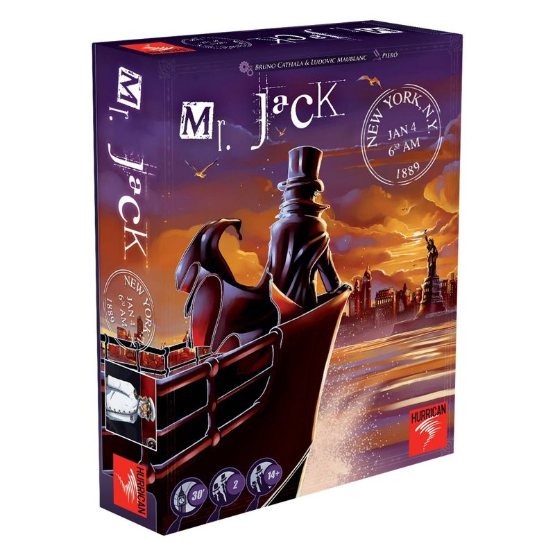 Hurrican Mr. Jack in New York Board Game