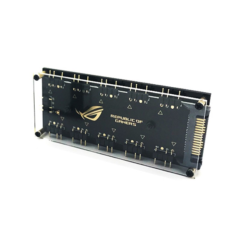 Graphics Card 6+2Pin 8Pin Male to Male Adapter Power Cable for Great Wall Dragon Module Power Supply with Net Cover,Black,about 58cm