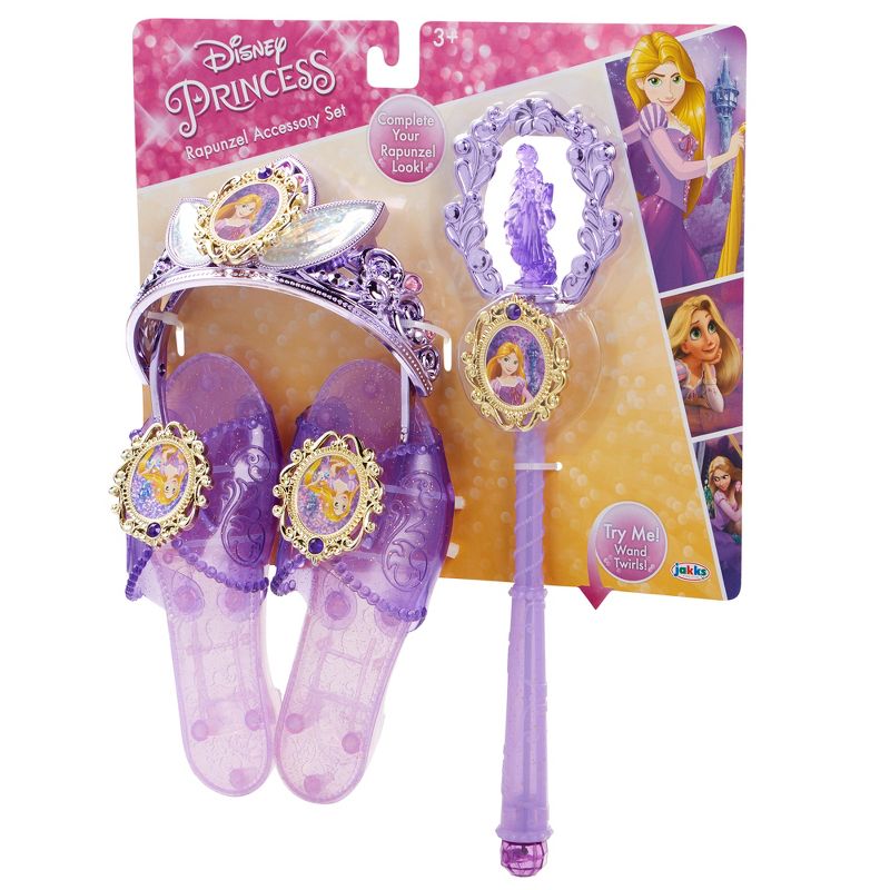 Little Adventures Girls' Princess Gloves White with Diva Crown Silver