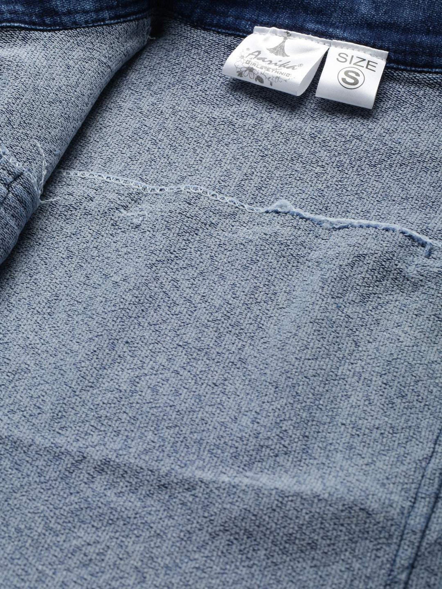 Aarika Navy Embellished Jacket