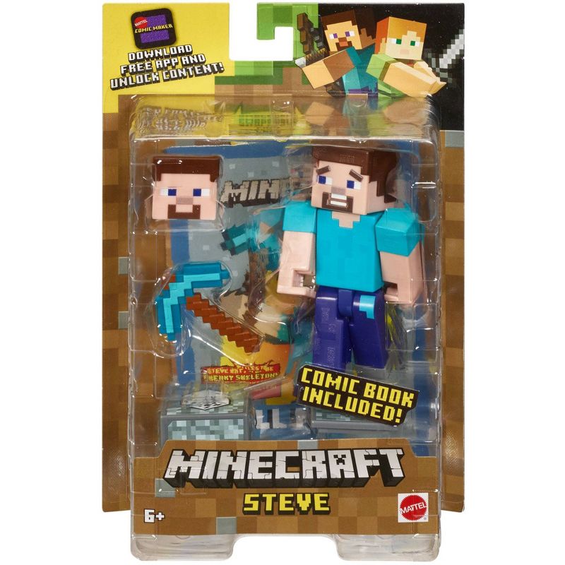 Minecraft Comic Maker Steve Figure