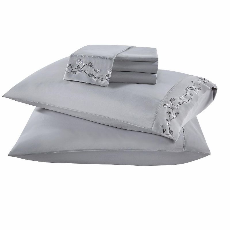 VCNY Home Sadie Sheet Set - Blue 6 Piece Queen Sheet Set