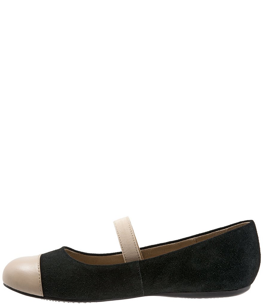 SoftWalk Napa Suede Mary Jane Flats