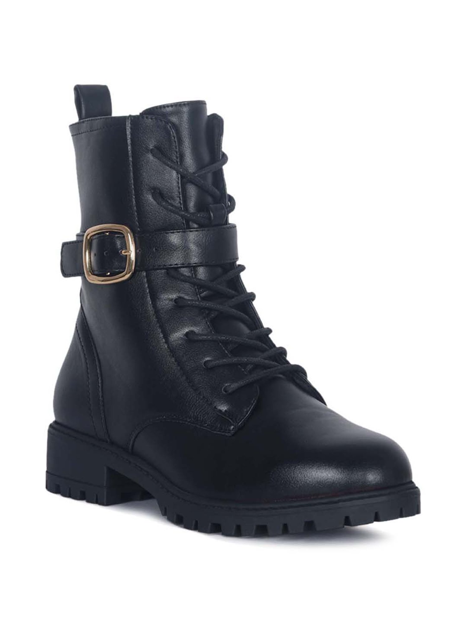 London Rag Women's Black Casual Booties