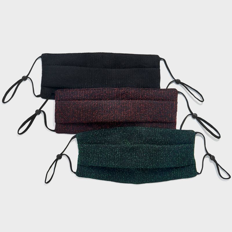 Copper Compression Infused Face Mask - Black - L/XL