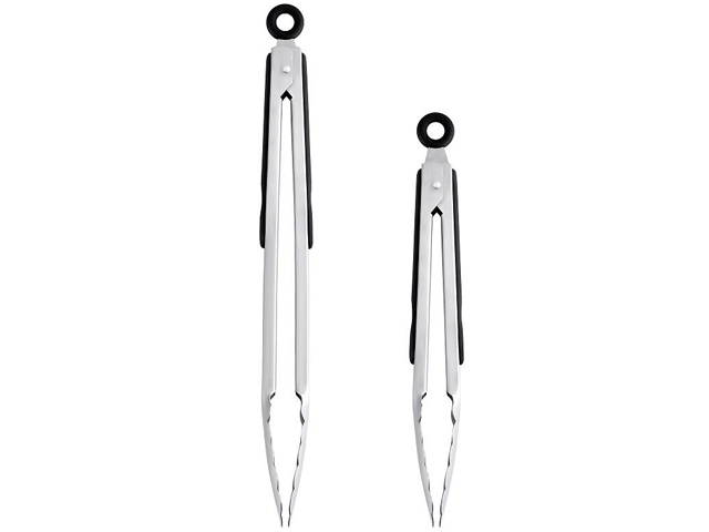 Z GRILLS Stainless Steel Kitchen Tongs Salad Tongs BBQ Heavy Duty Serving Food 9"&12"