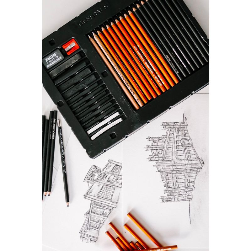 General Pencil Charcoal Drawing Set