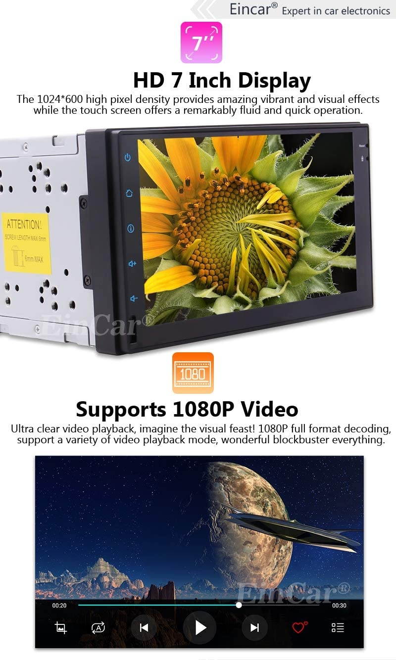 Android 10.0 Car Stereo with Backup Camera Double Din Car Radio 7 Inch Touch Screen Radio in Dash Head Unit 2 Din GPS WiFi USB SD AM FM RDS Phone Mirror