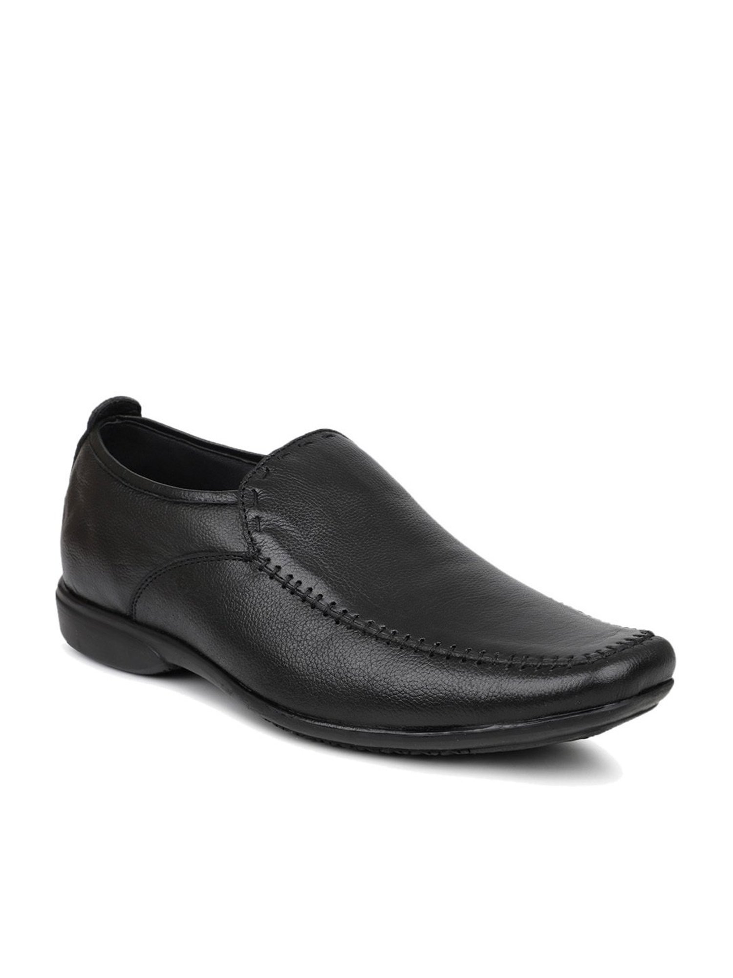 Privo by Inc.5 Men's Black Formal Loafers