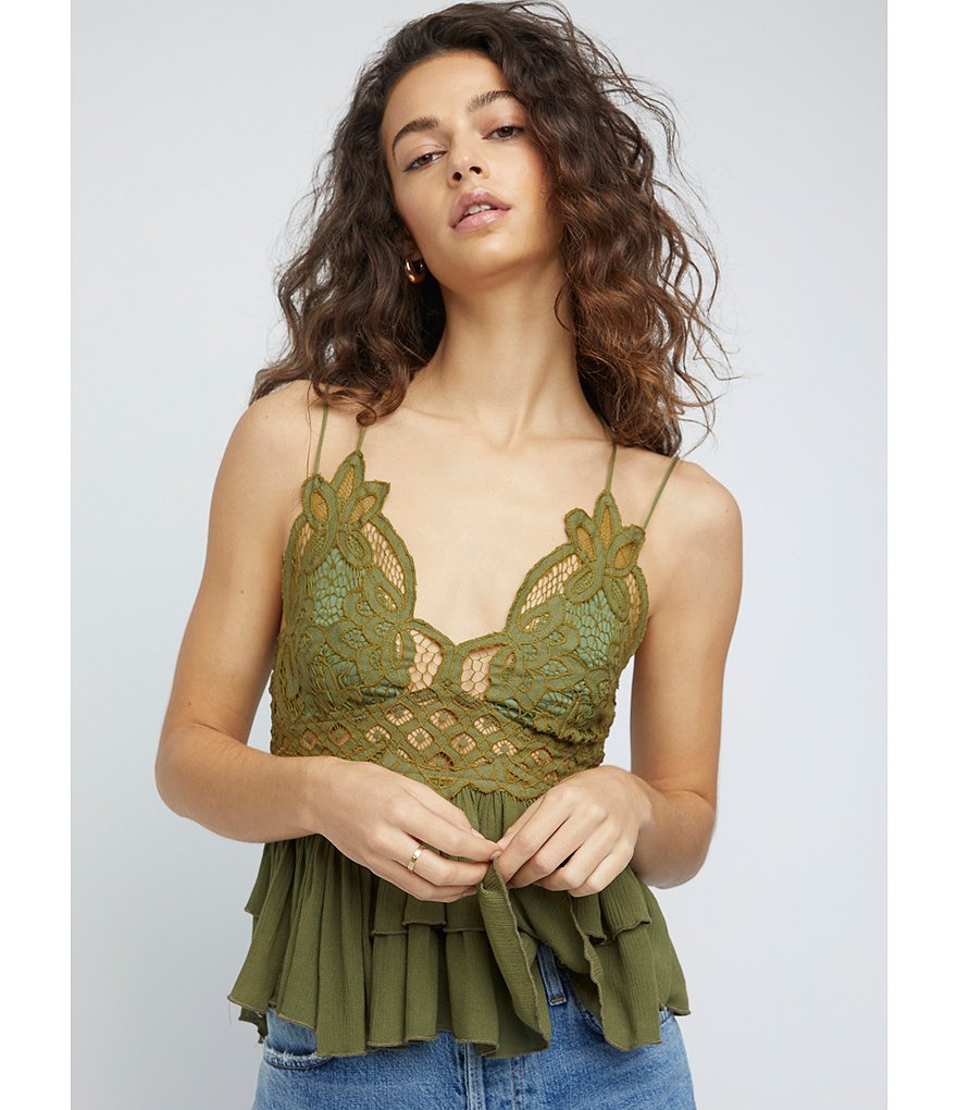 J.McLaughlin Durham Sleeveless Ruffle V-Neck Denim Blouse