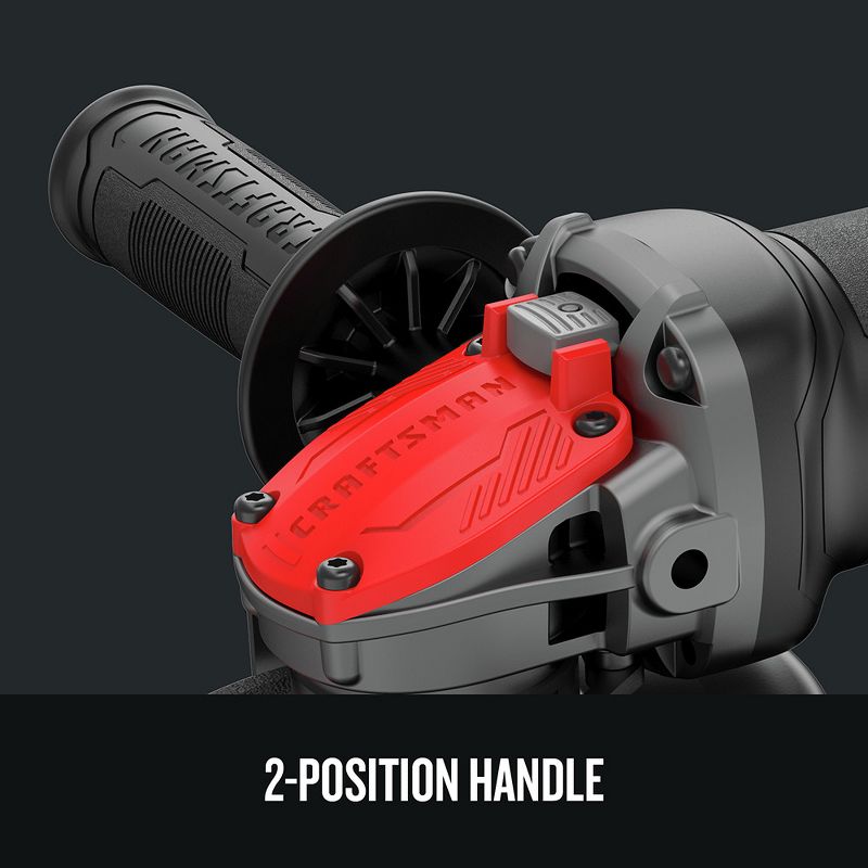 Craftsman CMEG200R 7.5 Amp Brushed 4-1/2 in. Corded Small Angle Grinder