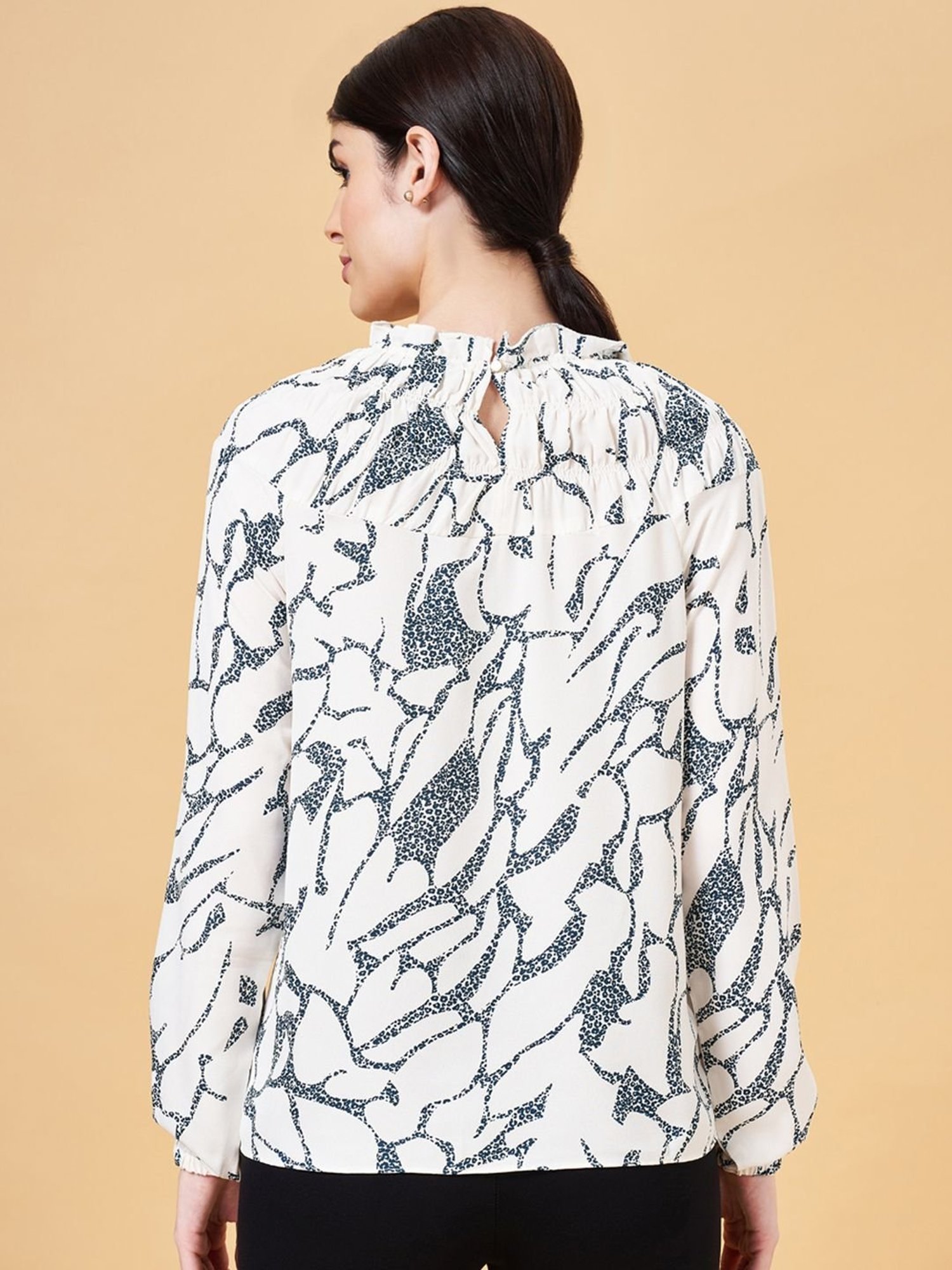 Annabelle by Pantaloons White Printed Top