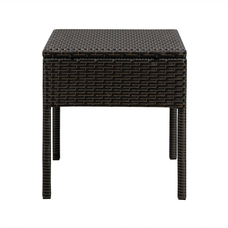 Bern 3pc Wicker Balcony Chat Set - Mocha -  Balkene Home