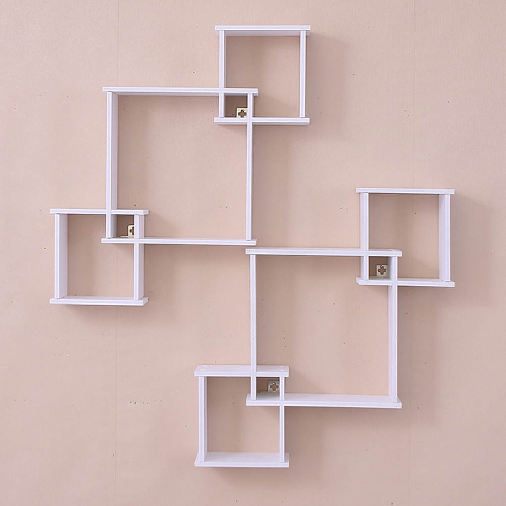Simple Living Room Storage Rack Hanging Shelves Wall Storage Holder Fashion Home Rack