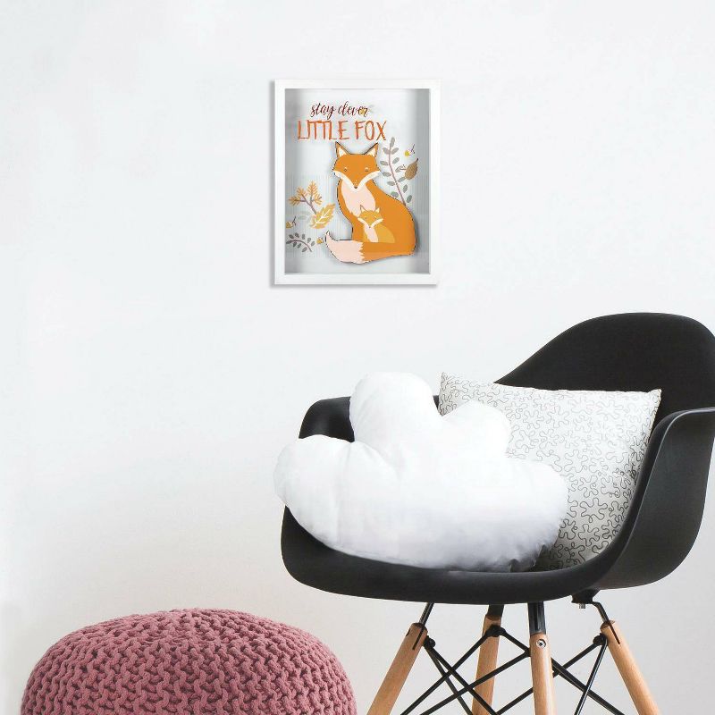 RoomMates Framed Wall Poster Prints Stay Clever Little Fox