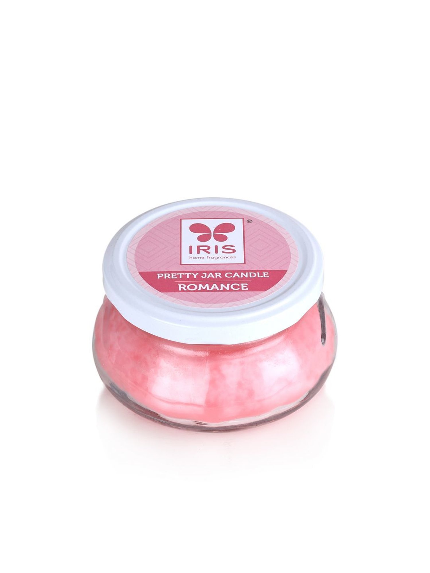 IRIS Pink Romance Pretty Jar Scented Candles