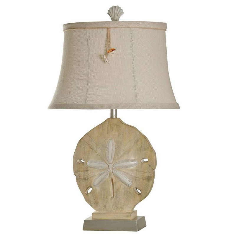 31" Sand Dollar Seashell Table Lamp - StyleCraft