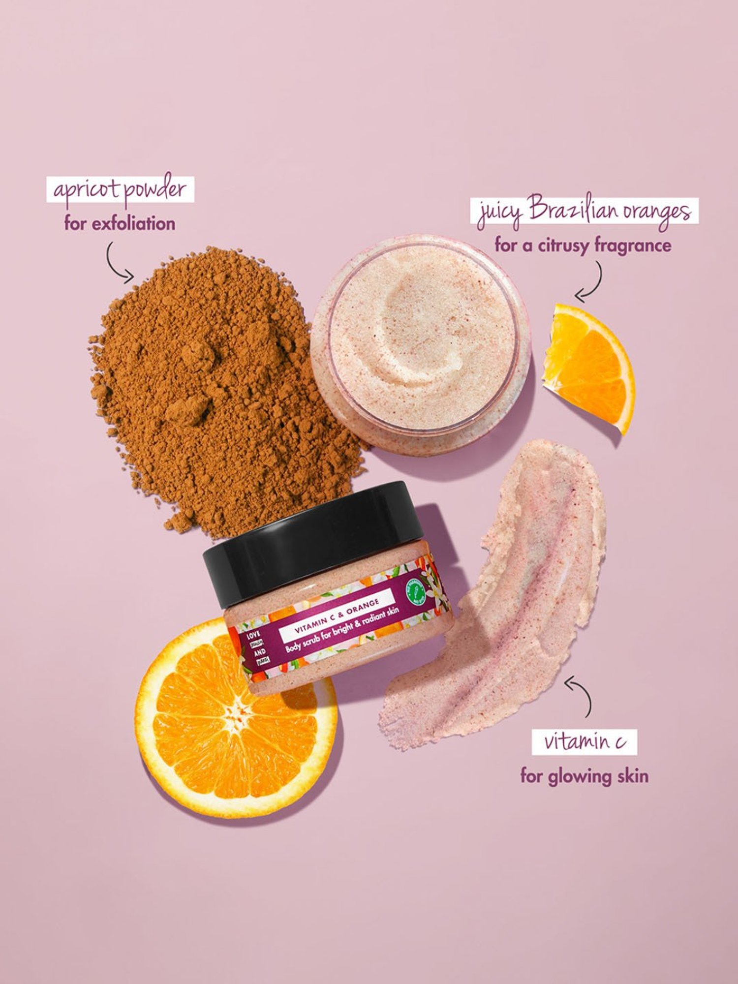 Love Beauty & Planet Vitamin C & Orange Body Scrub - 200 ml