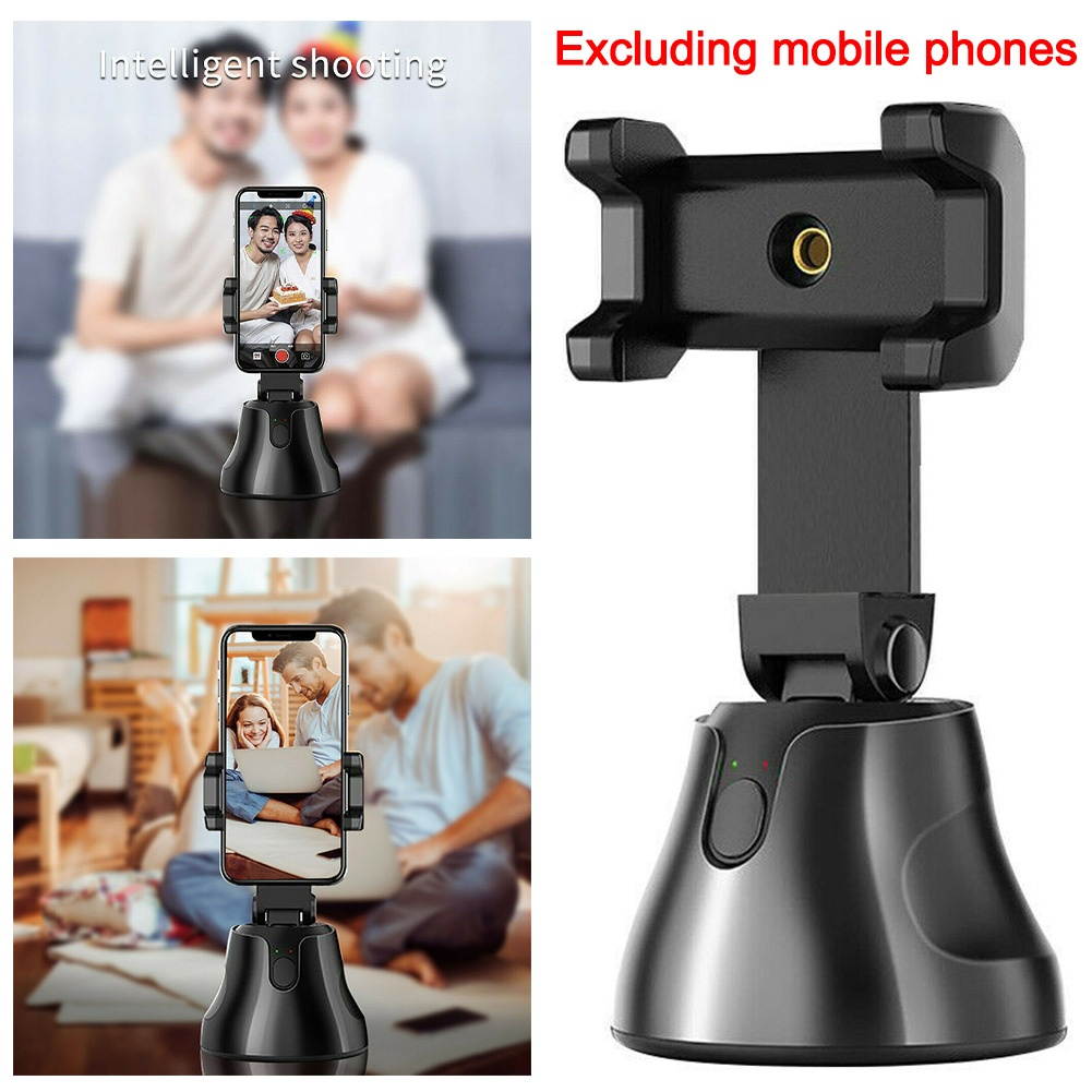 Universal Phone Smart Gimbal Live Broadcast 360&deg; Face Tracking Video Recording