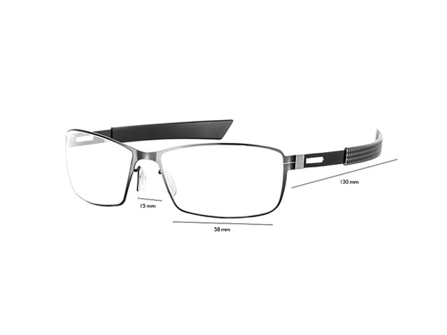 Gunnar Optics Onyx Frame Amber Lens Vayper Gaming Eyewear VAY-00101