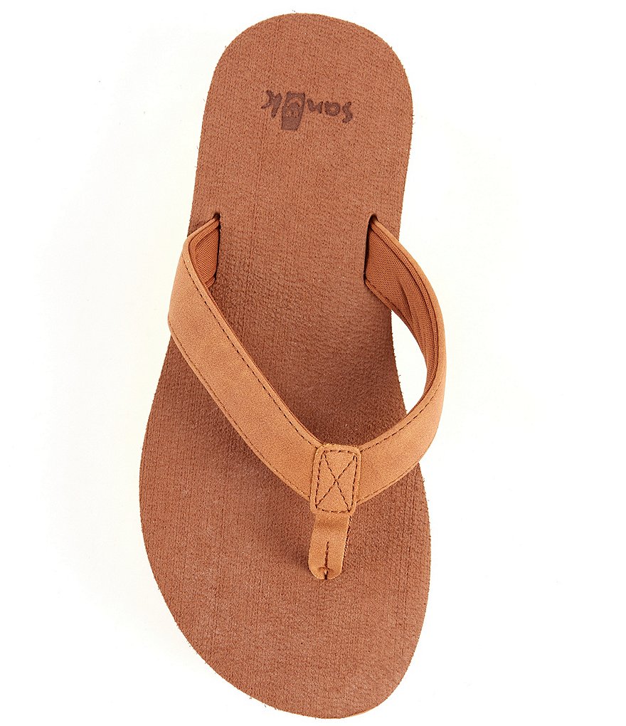 Sanuk Women's Yoga Mat Stacker Rainbow Platform Flip Flops