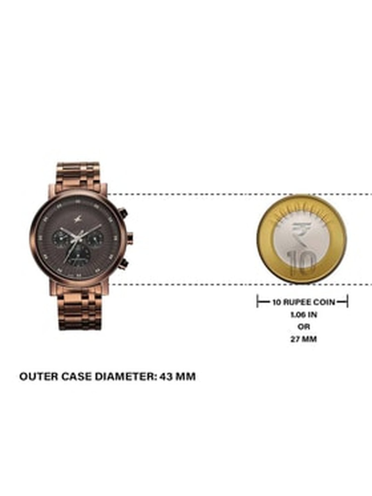 Fastrack Kronos NS3287QM04 Analog Watch for Men