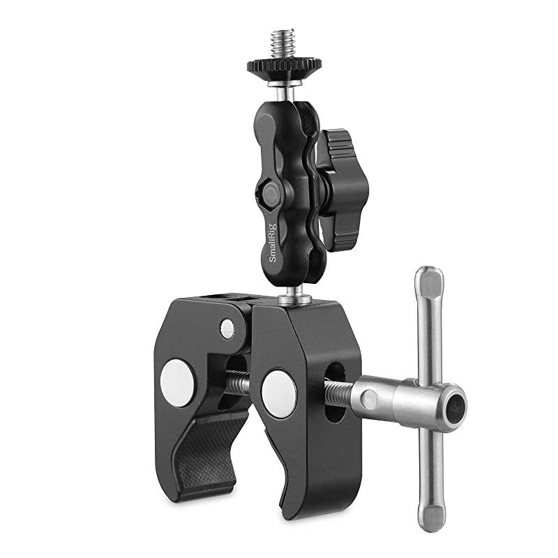 MultiFunctional Ballhead Clamp Magic Arm Adapter with Bottom Clamp 2161