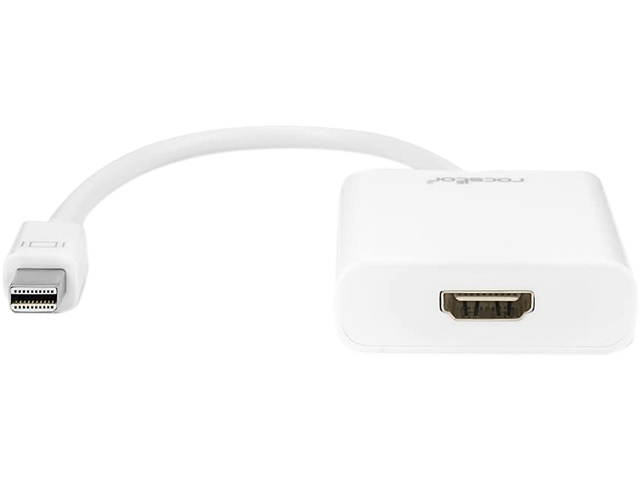Rocstor Mini Displayport/Hdmi Audio/Video Adapter - Cable Length: 5.9"