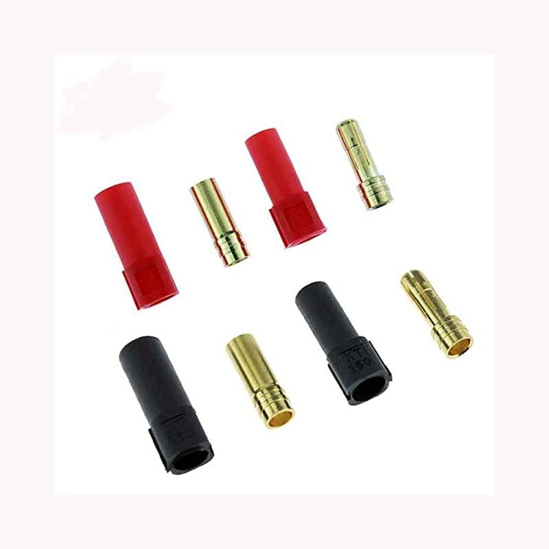 6 Pairs Amass XT150 Connector Adapter Set Female Male Plug 6mm Gold Banana Bullet Plug Connectors RC Lipo Battery ESC Motor