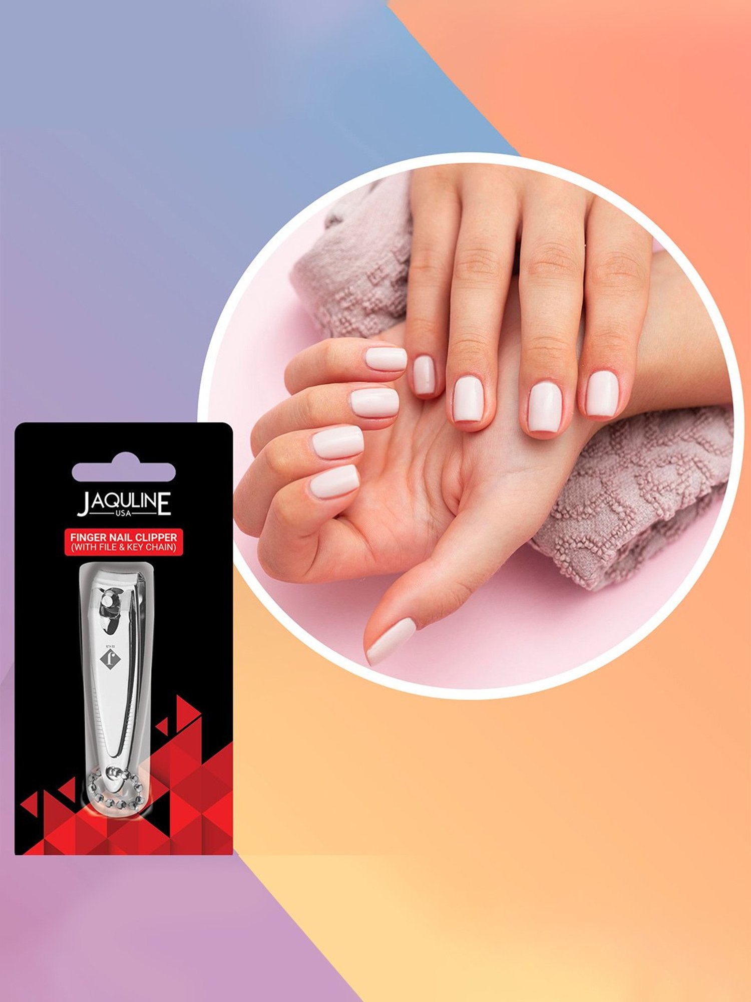 Raaga Professional Pedicure & Manicure 6 Step Single Use Kit Strawberry - 6 Sachets