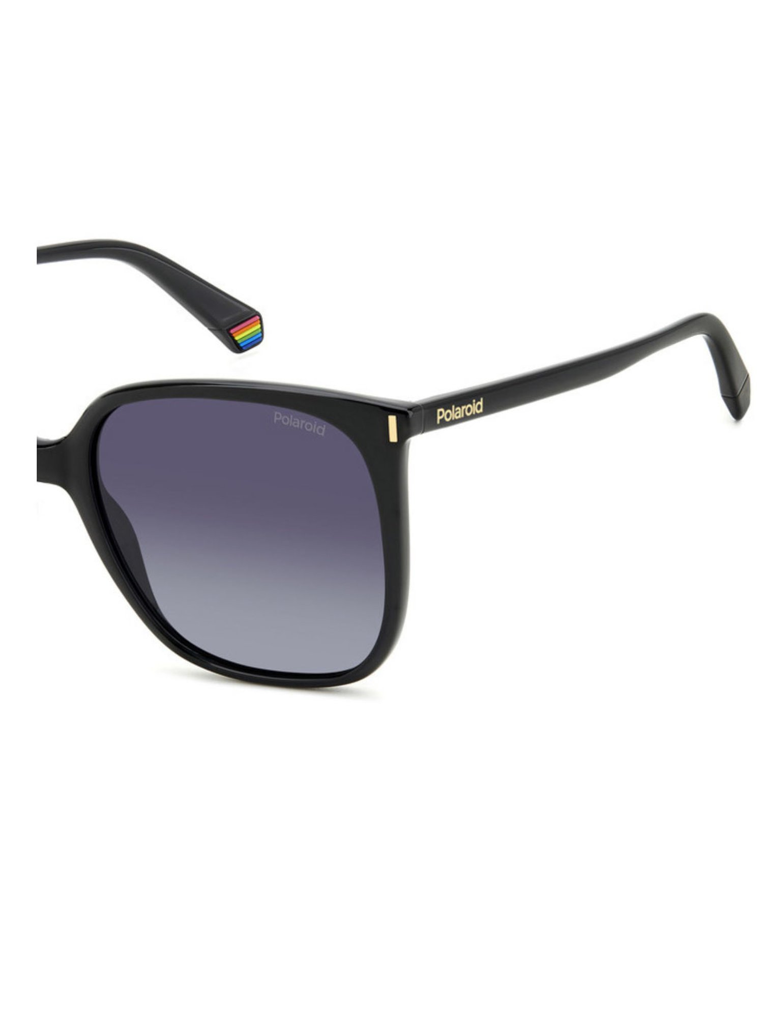 Polaroid Grey Round UV Protection Sunglasses for Women