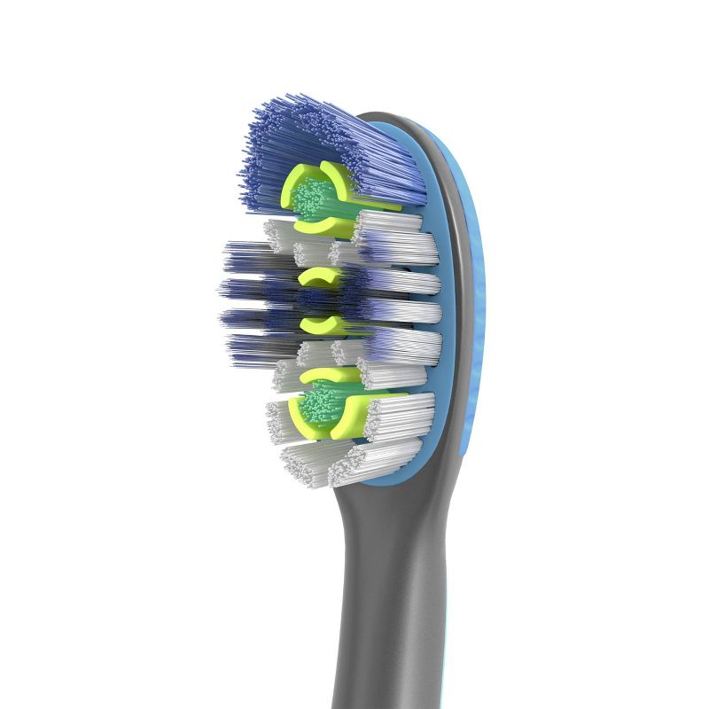 Colgate 360 Total Advanced Floss Tip Bristles Sonic Powered Toothbrush - Soft - 2ct