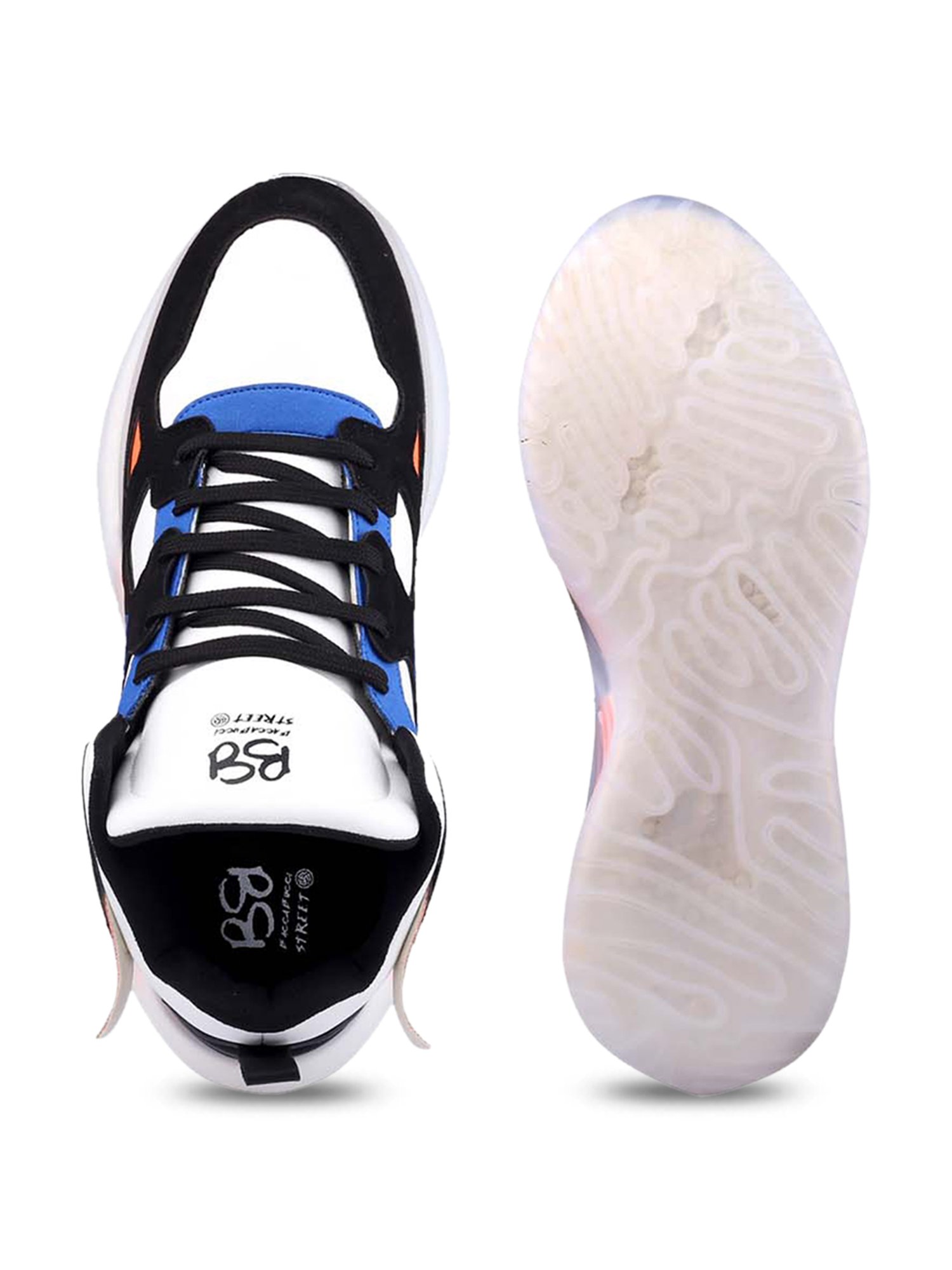 Bacca Bucci Men's ATTITUDE Blue Ankle High Sneakers