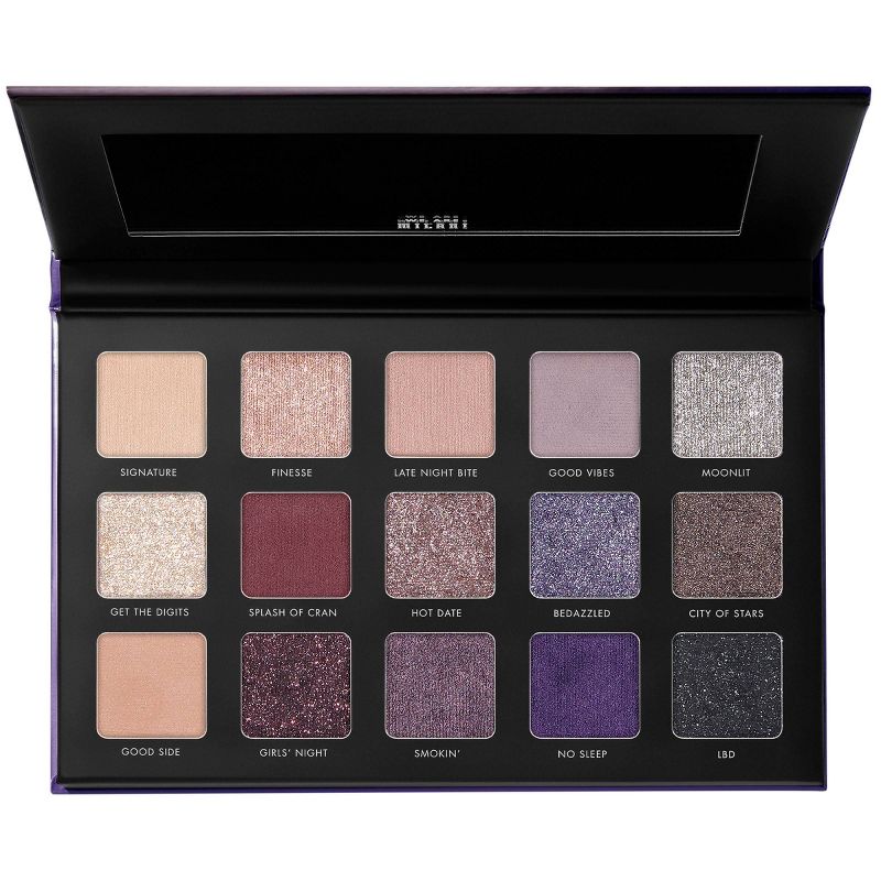 Milani Gilded Luster Eyeshadow Palette - Twilight - 0.32oz