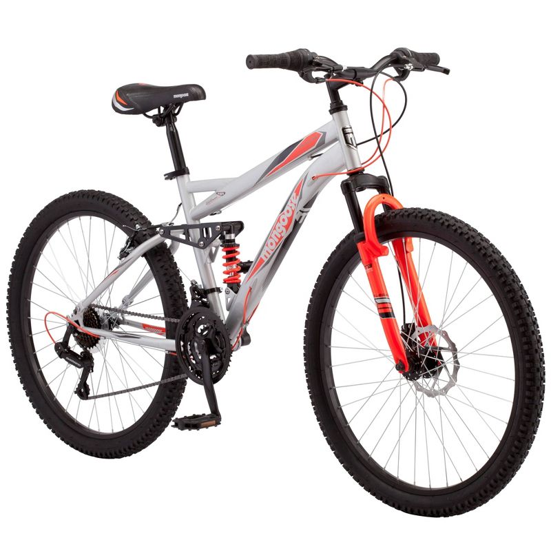 Mongoose Men's 26" Bedlam Mountain Bike - Silver