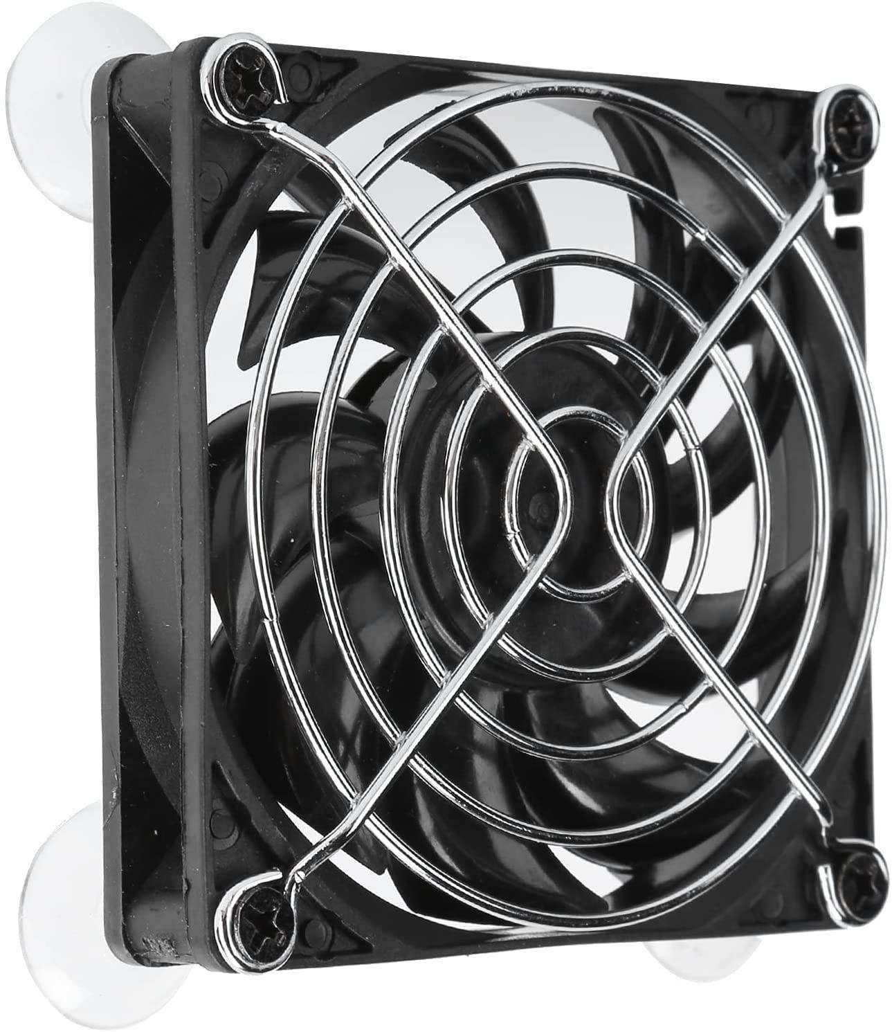 Goshyda Chassis Cooling Fans, Air?Cooled No Noise Design, USB Power Supply, Small and Light, Notebook Computer Tablet Ventilation Motor Cooler, for Cooling Notebooks Tablets