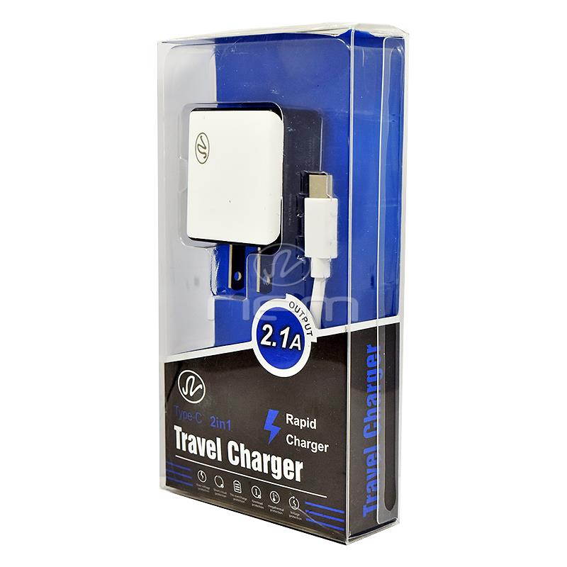 For Huawei Mate 20 Fast Charger Combo USB Wall Charge+USB-C Data Cable White