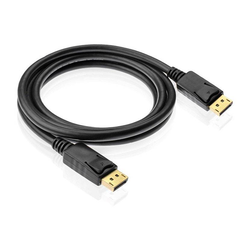 DisplayPort to DisplayPort 6 Feet Cable, Hannord DP Cable, DP to DP Male to Male Cable Gold-Plated Cord, Supports 4K@60Hz, 2K@144Hz Compatible for Lenovo, Dell, HP, ASUS and More