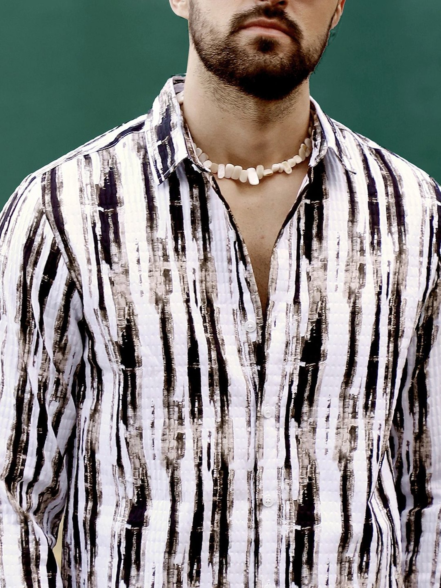 Campus Sutra Multicoloured Regular Fit Printed Shirt