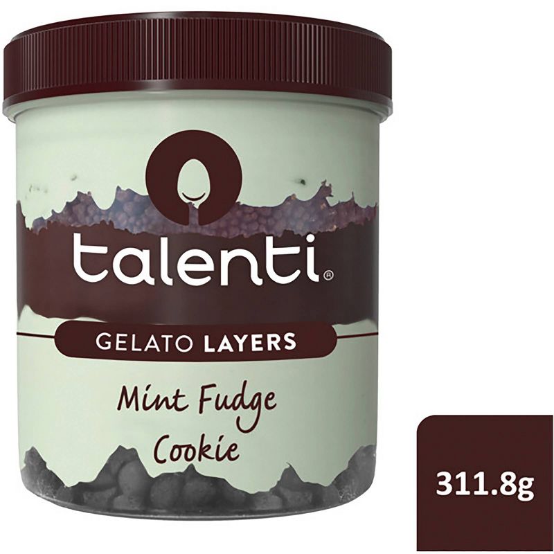 Talenti Gelato Layers Mint Fudge Cookie - 11oz