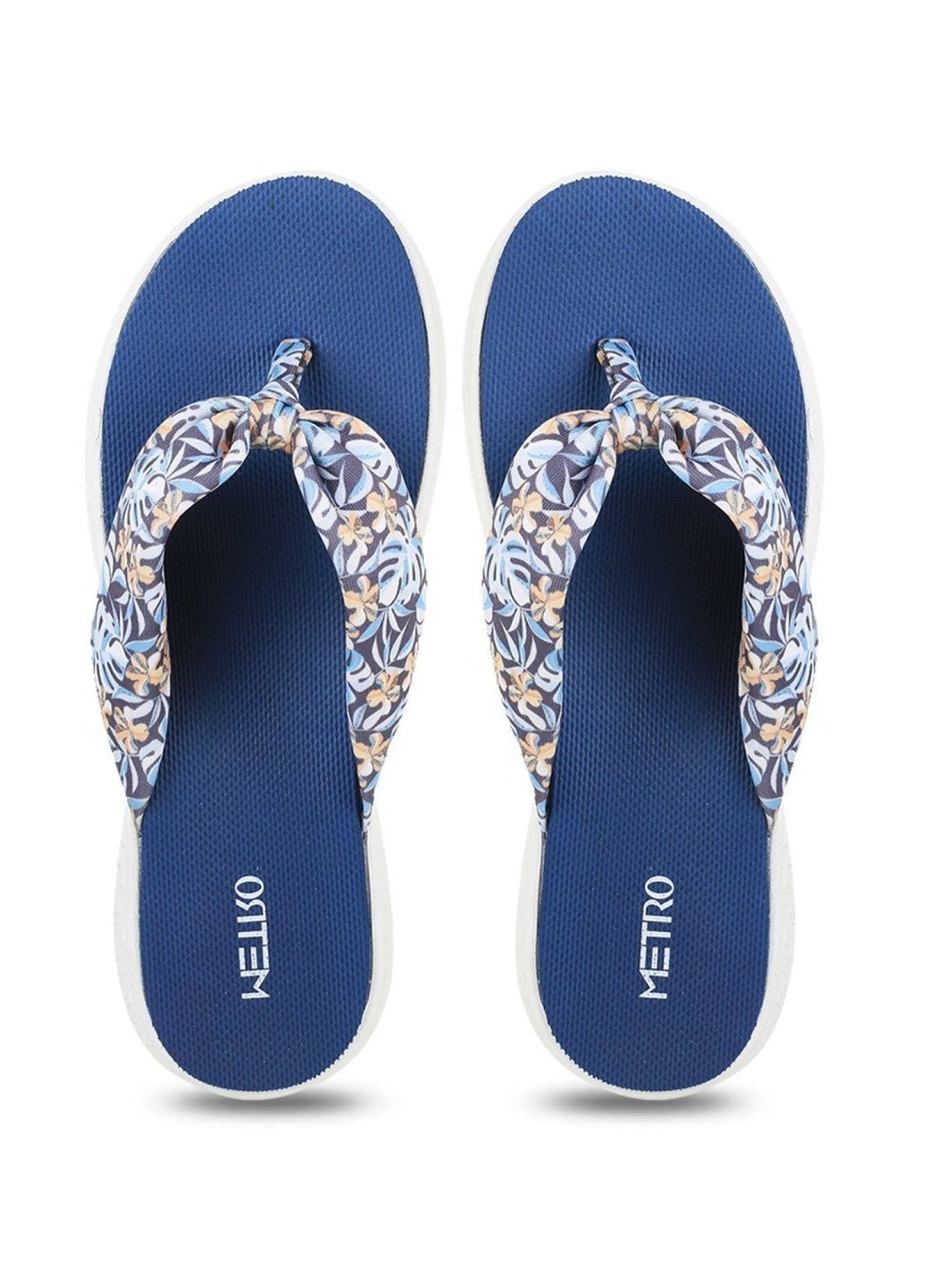 Floatz by Bata Women's  White Flip Flops