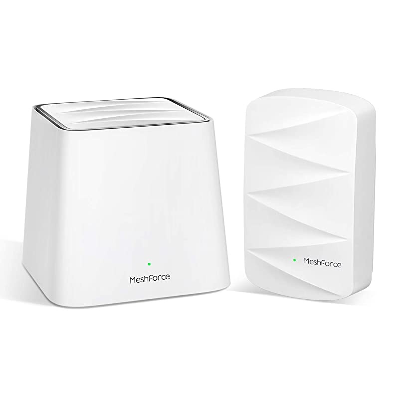 Whole Home Mesh WiFi System M3 Suite 1 WiFi Point + 1 WiFi Dot Dual Band WiFi System Router Replacement and Wall Plug ExtendersHigh Performance Wireless Coverage for 4+ Bedrooms Home